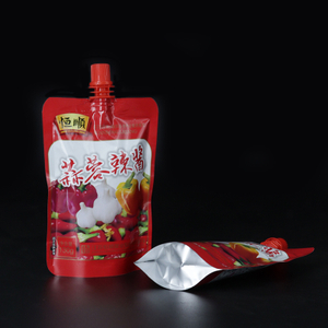 Пищевой ПЭТ/АЛ/Нью-Йорк/ПЭ стоячий мешочек для носика 