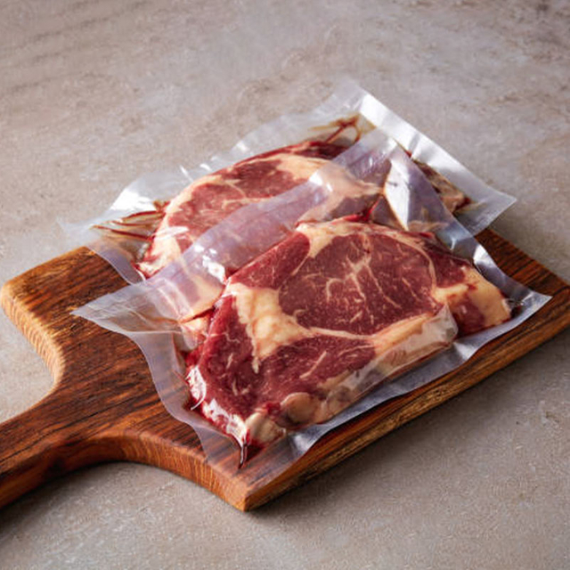 Food Grade Nylon co film ekstrusi dilaminasi Tas Vakum timbul